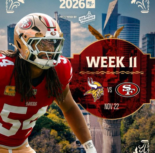 ¡Regresa la NFL a México! 49ers vs Vikings en el Azteca.