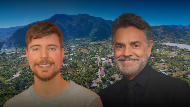 MrBeast y Eugenio Derbez unen fuerzas: construyen escuela en Edomex.