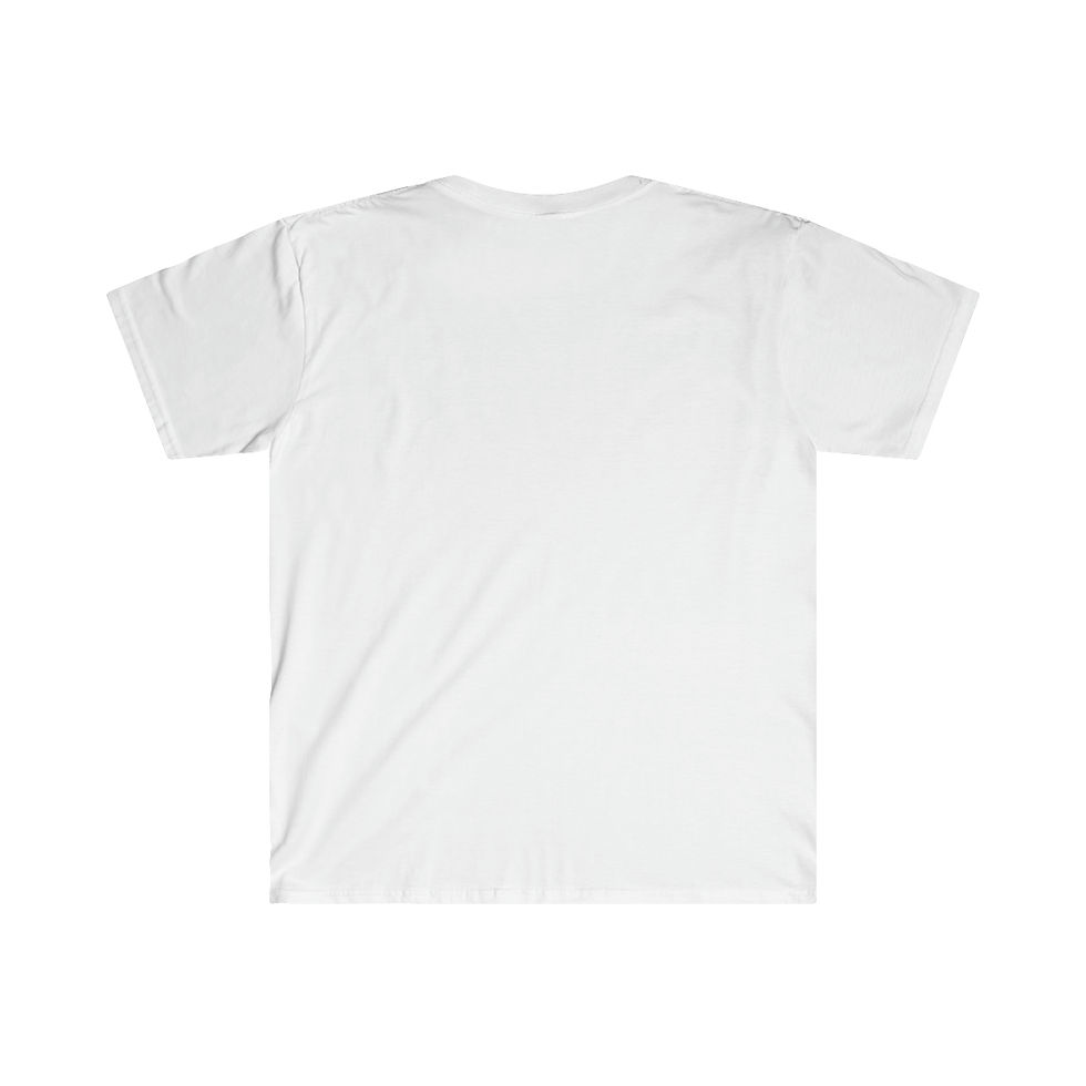 Thumbnail: 80's Retro Gallica Rose Nebula - Unisex Softstyle T-Shirt (Multiple Colors)
