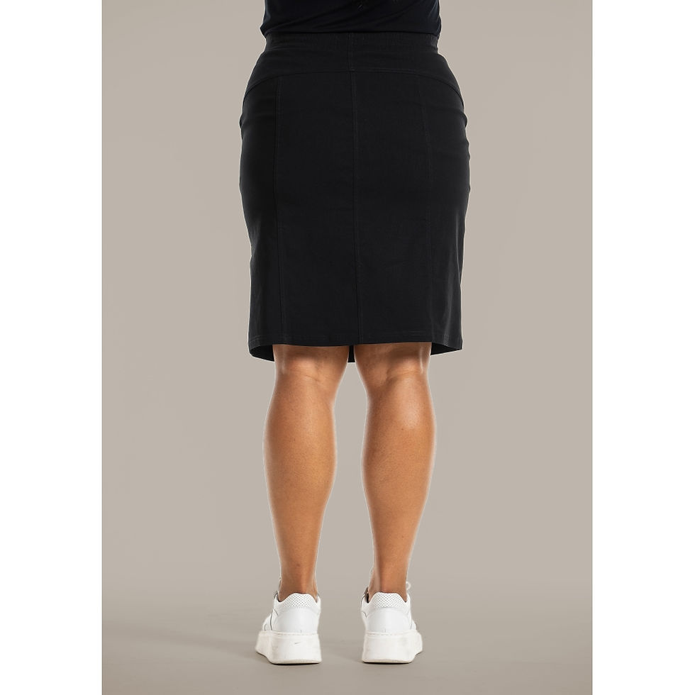 Thumbnail: SG145 - Copenhagen - Bengaline Skirt with inner shorts and pockets