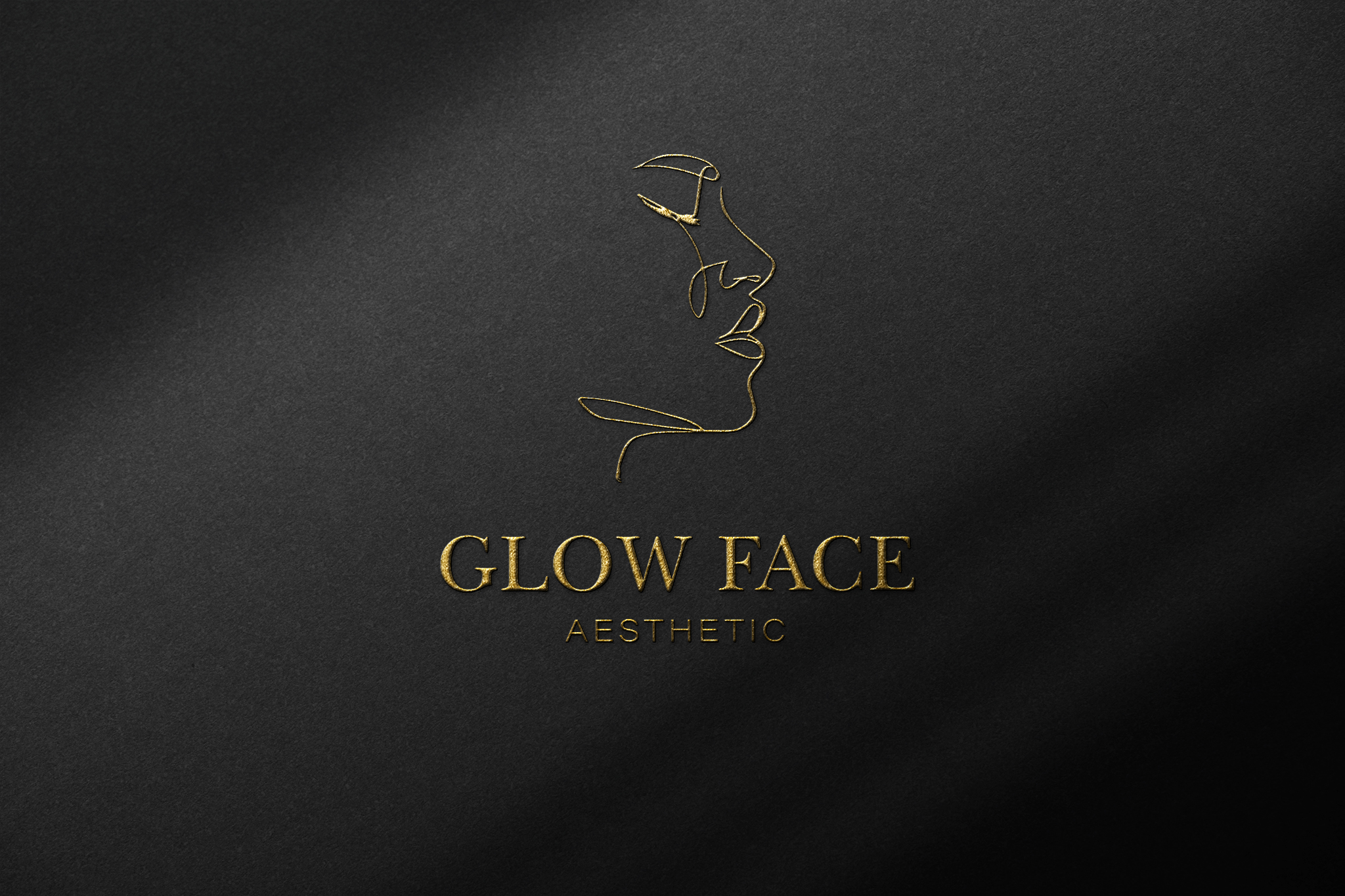 Glow Face Aesthetic brand wordmark