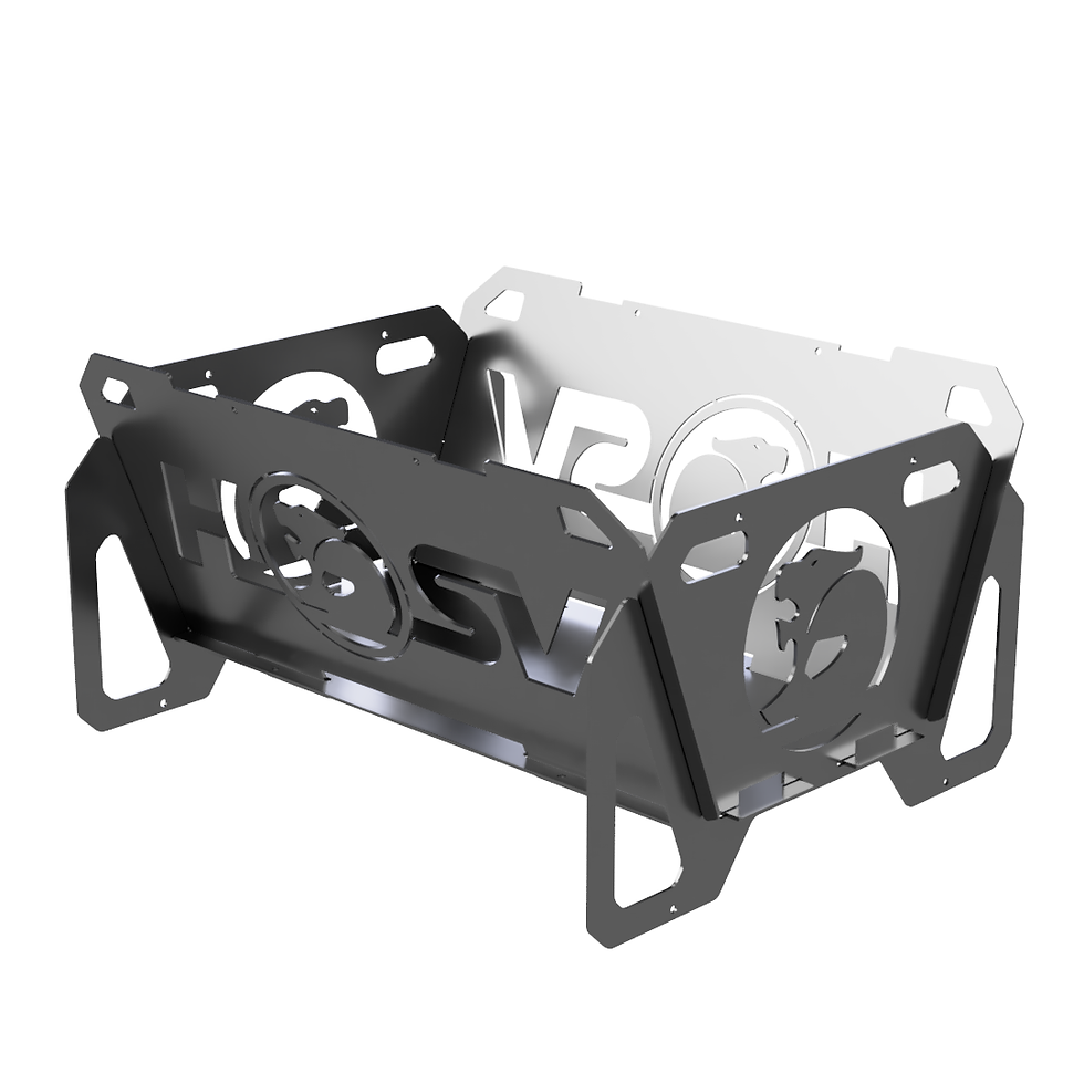 Thumbnail: Holden HSV inspired FlatMate Fire Pit with plasma cut steel artwork