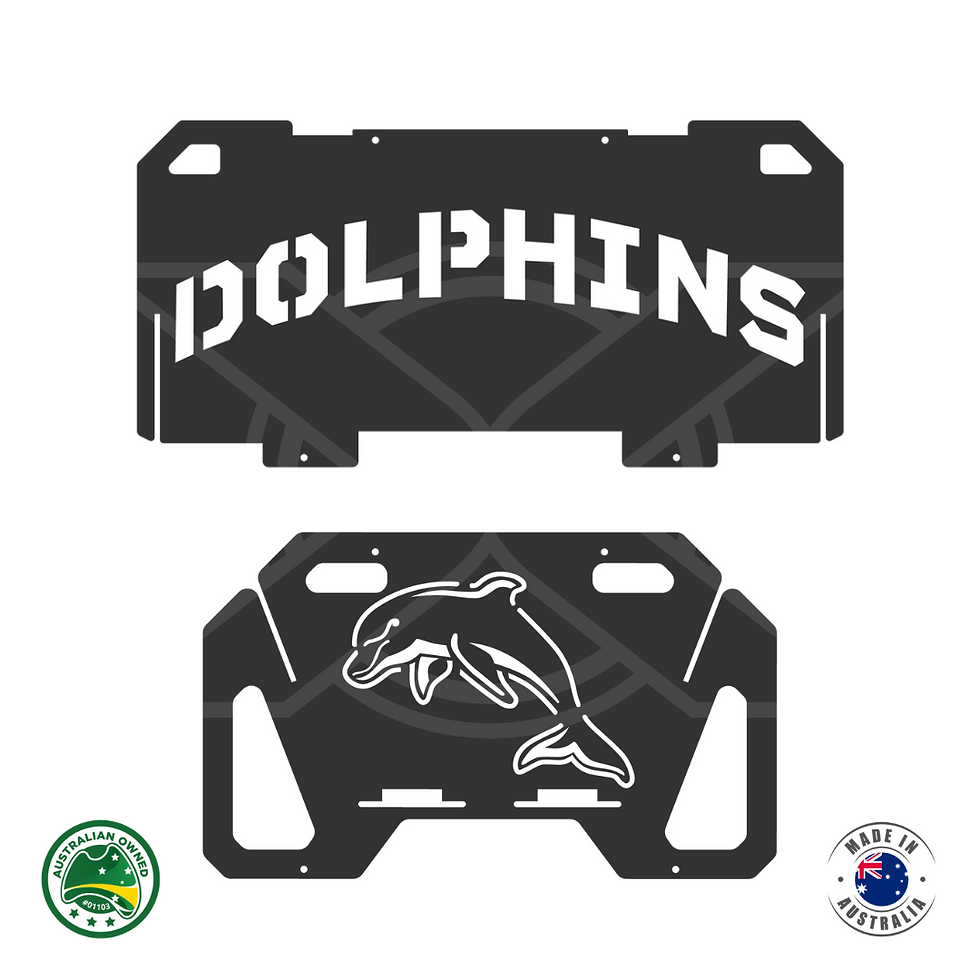 Australian made fire pit gift for Dolphins NRL fans