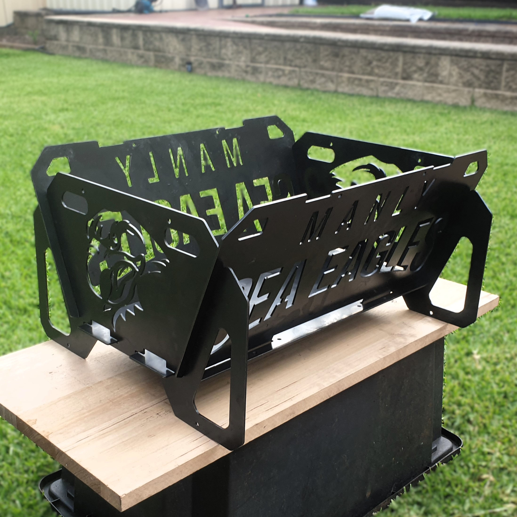 FlatMate Fire Pit for Manly Sea Eagles supporters