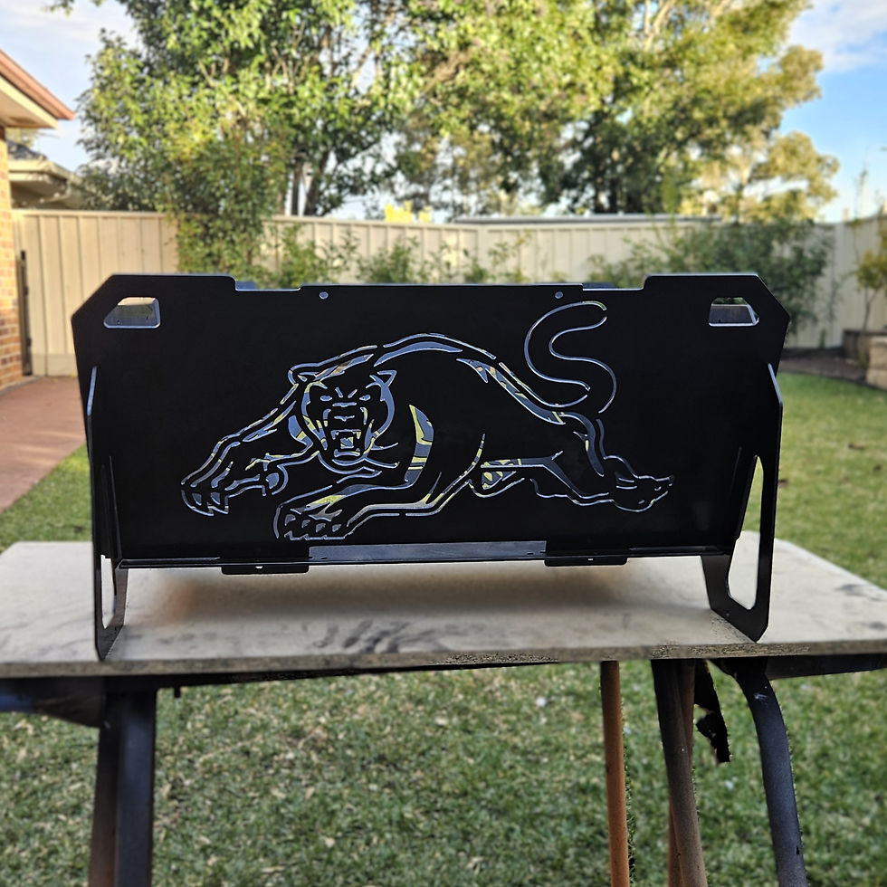 Thumbnail: Penrith Panthers inspired FlatMate Fire Pit