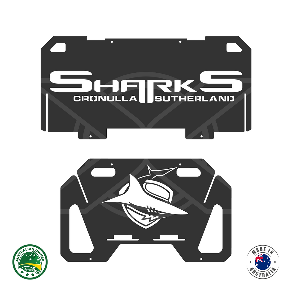 Thumbnail: FlatMate Fire Pit gift for Cronulla rugby league fans