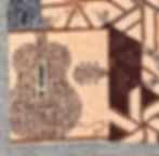 Music longarm quilting detail