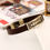 Thumbnail:  Leather Cross Emphasize Bracelet
