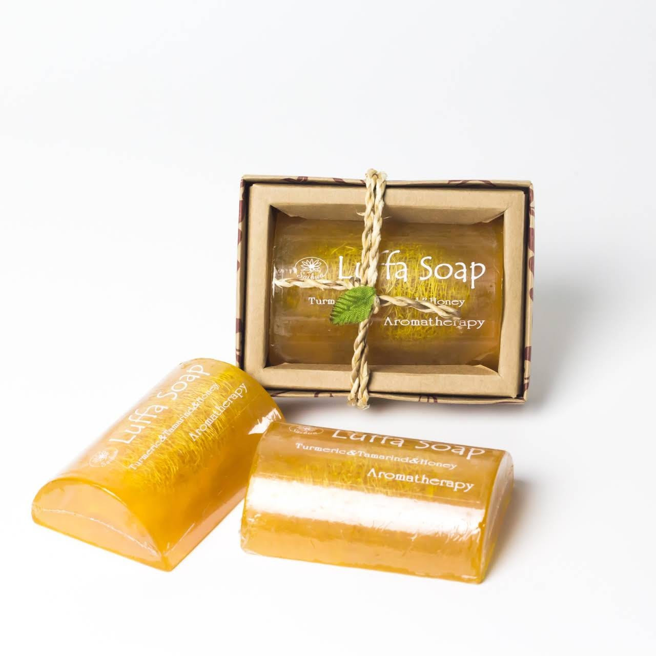 Turmeric, Tamarind & Honey Luffa Soap