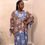 Thumbnail: MOTUN CHIFFON BUBU(Blue and Brown)