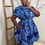 Thumbnail: TENI ADIRE DRESS(BLUE)