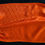 Thumbnail: Vintage Dark Orange Silk Shibori Scarf: Japanese Kimono Obiage H1700