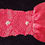 Thumbnail: Vintage Dark Pink Silk Shibori Scarf: Japanese Kimono Obiage H1769 As Is