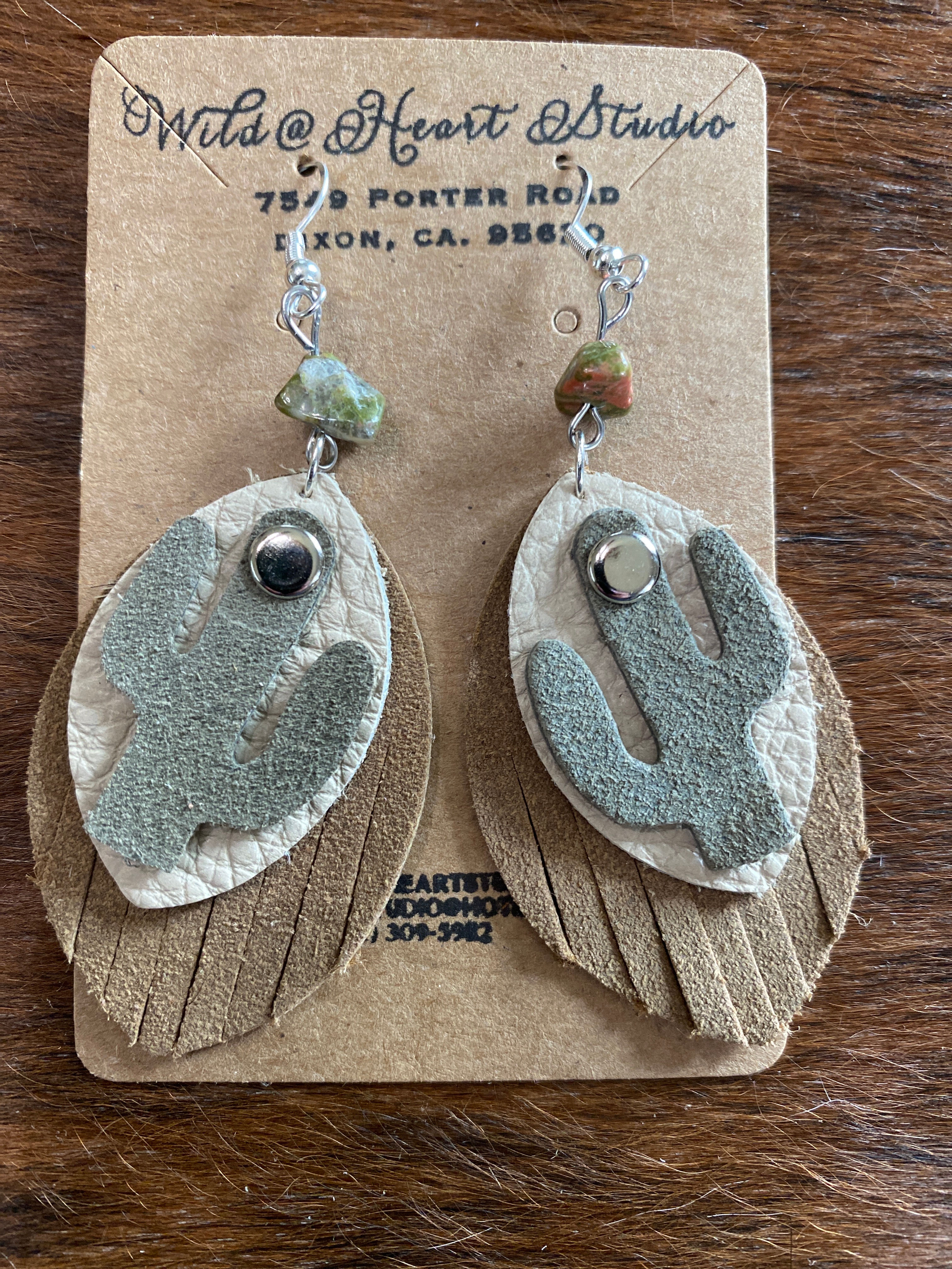 Leather Cactus-Green