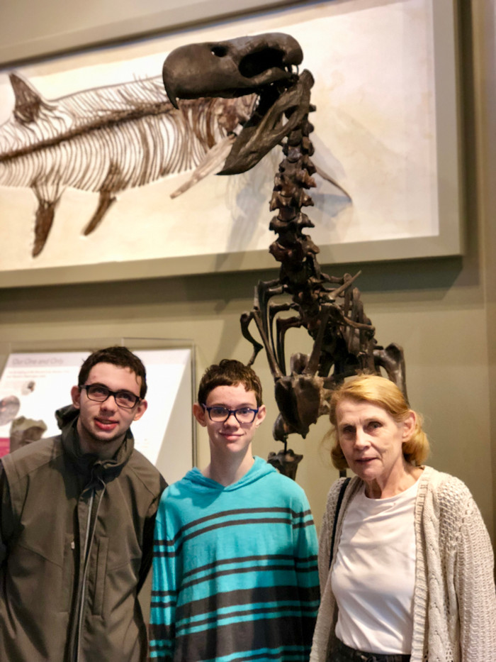 Burke Museum with Granny