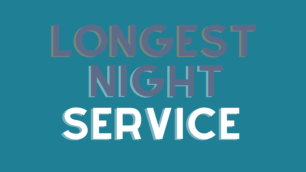 Longest Night Service
