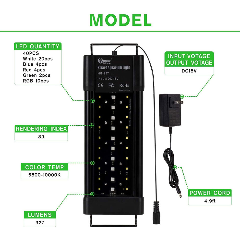 Thumbnail: Hygger Full Spectrum 120 cm (72W)