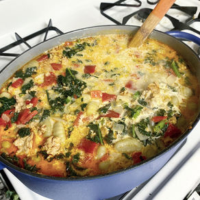 Spicy Italian Gnocchi Soup