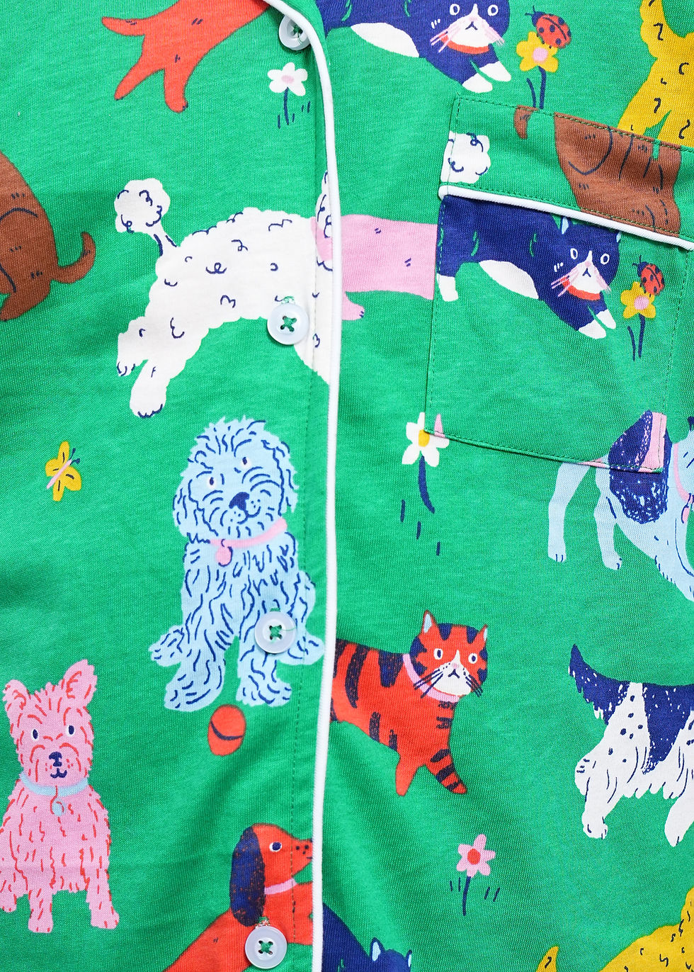 Thumbnail: Girl's Sleepwear Set-GSS-04