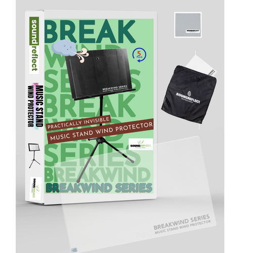 5-Pack Music Stand Wind Protectors | Soundreflect