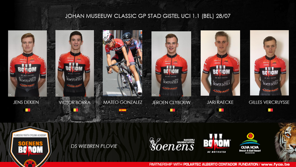 Selecties Johan Museeuw classic en Ieper Saint-Omer