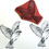 Thumbnail: P135 Flying Bird Rubber Stamp