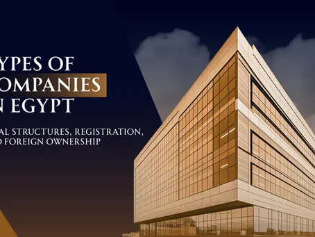 Types of Companies in Egypt: Legal Structures, Registration, and Foreign Ownership