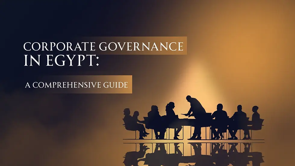 Corporate Governance in Egypt