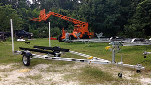 Venture VASK-1800, aluminum skiff trailer.