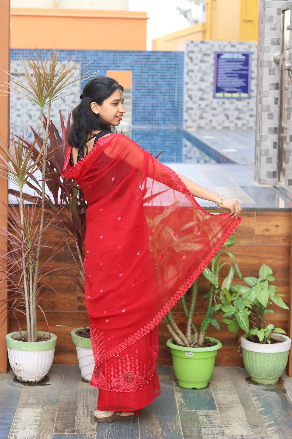 Thumbnail: Embroidered Georgette