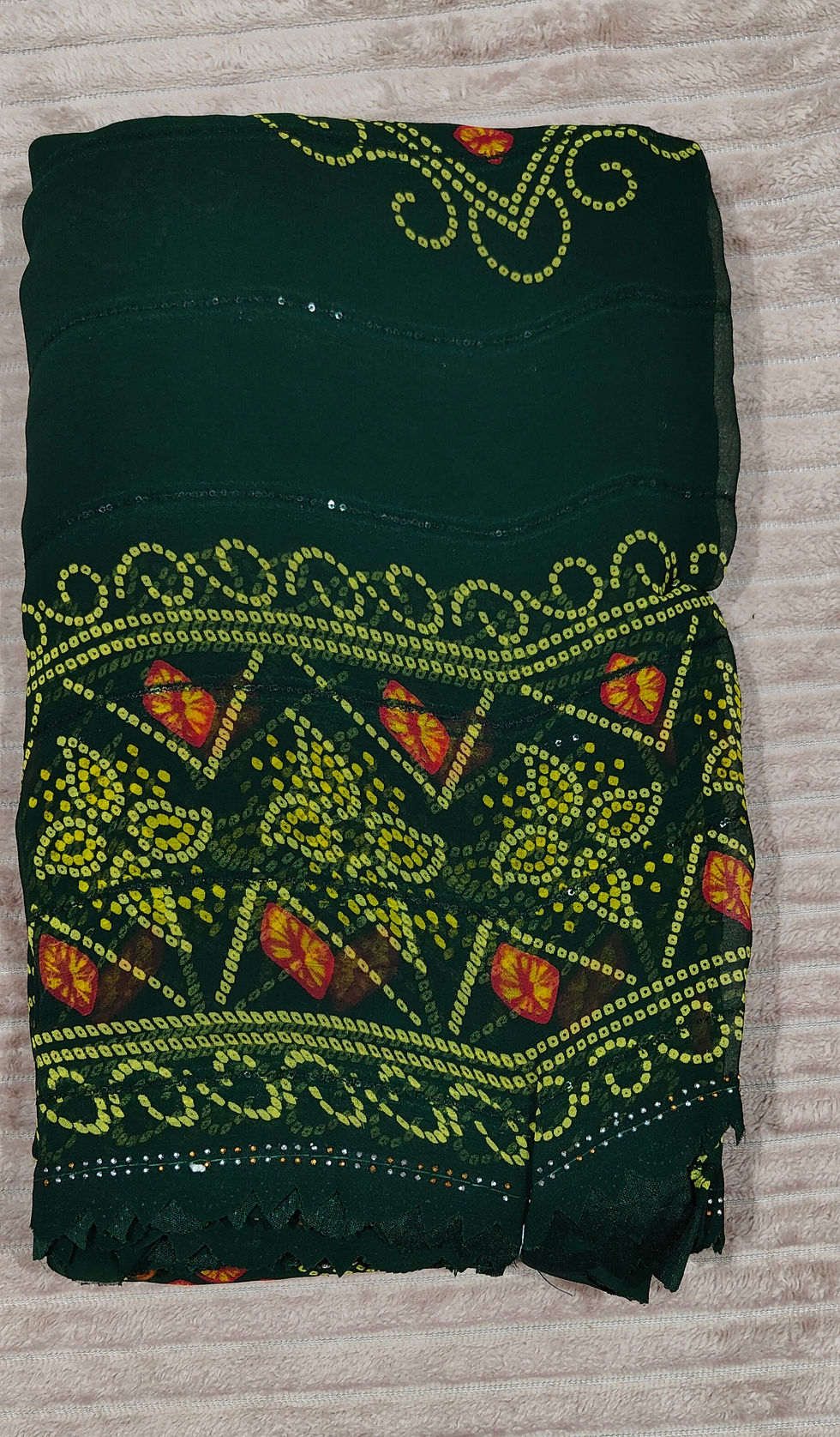 Thumbnail: Bandhani Georgette
