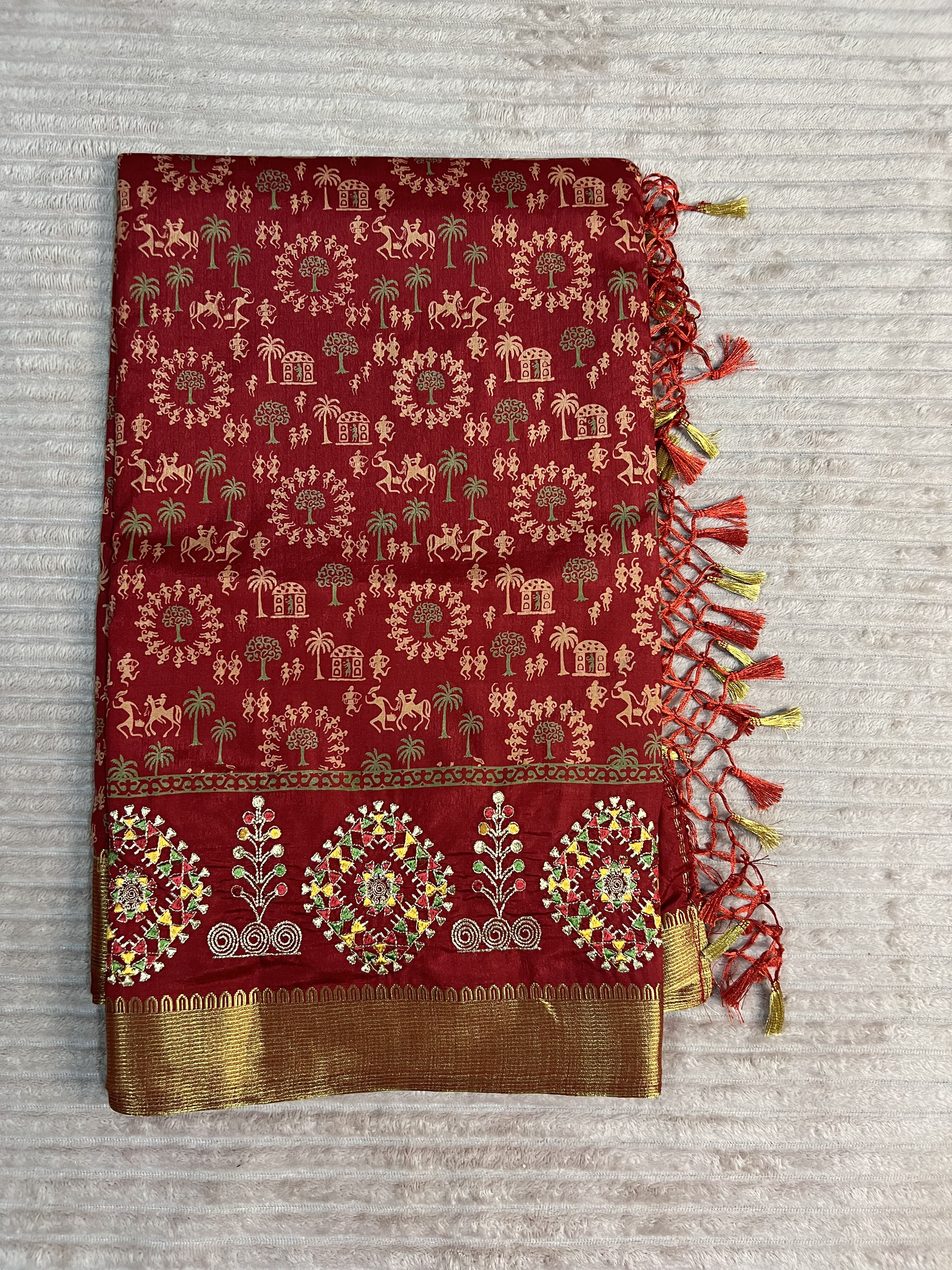 Kalamkari Cotton Saree