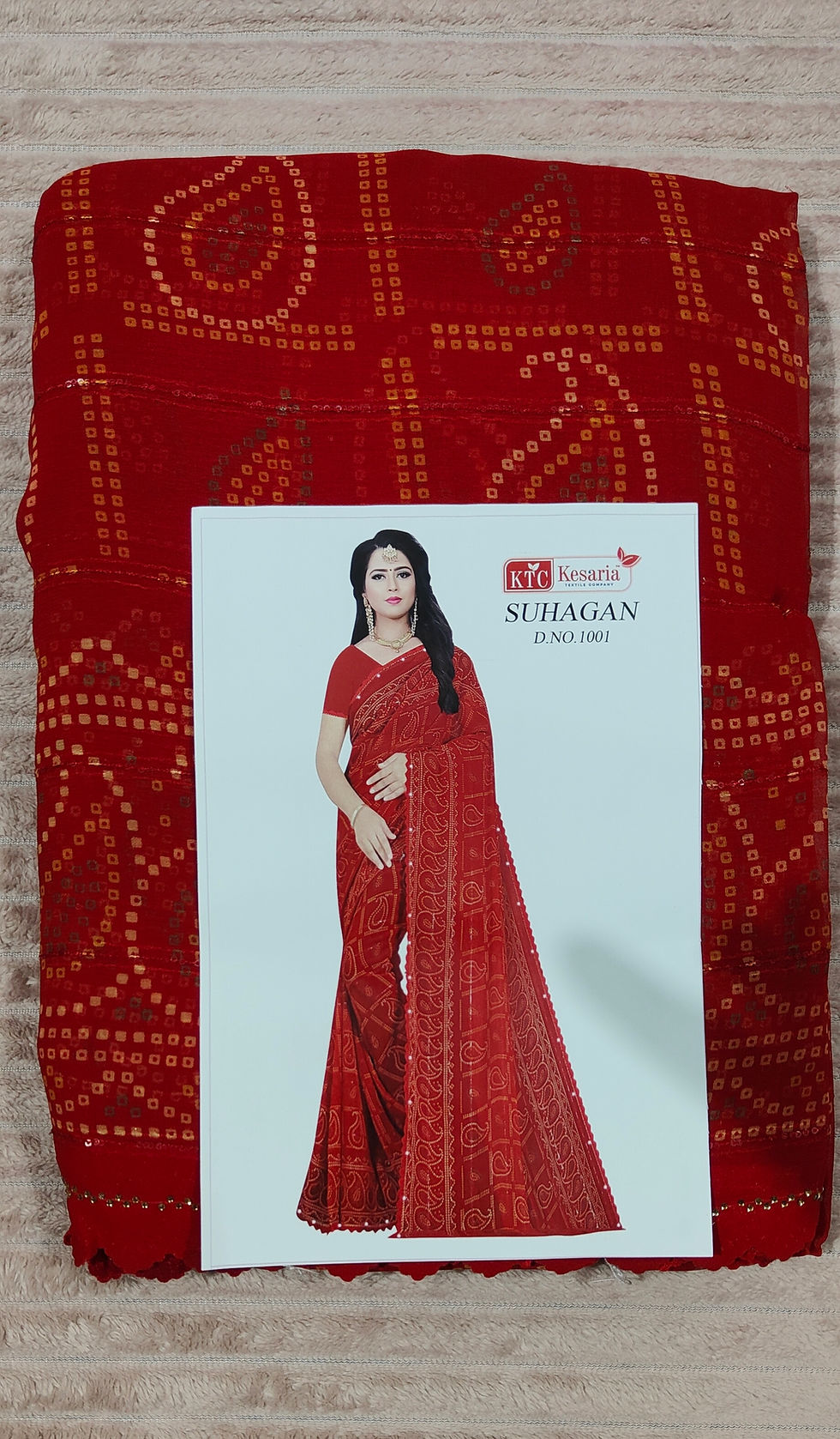 Thumbnail: Bandhani Georgette