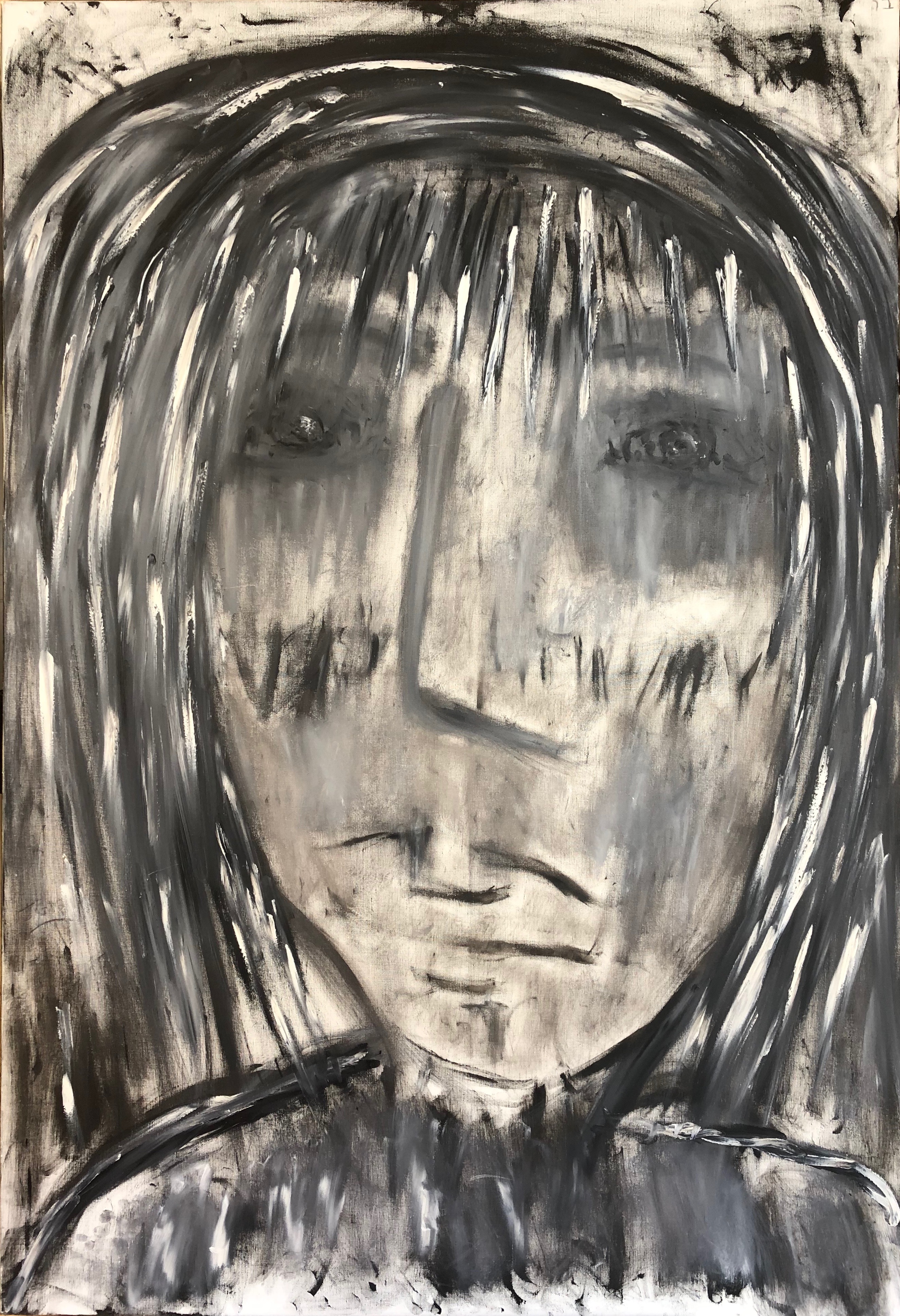 Sans Titre, 2014, 146cm(H) x 114cm(L), h