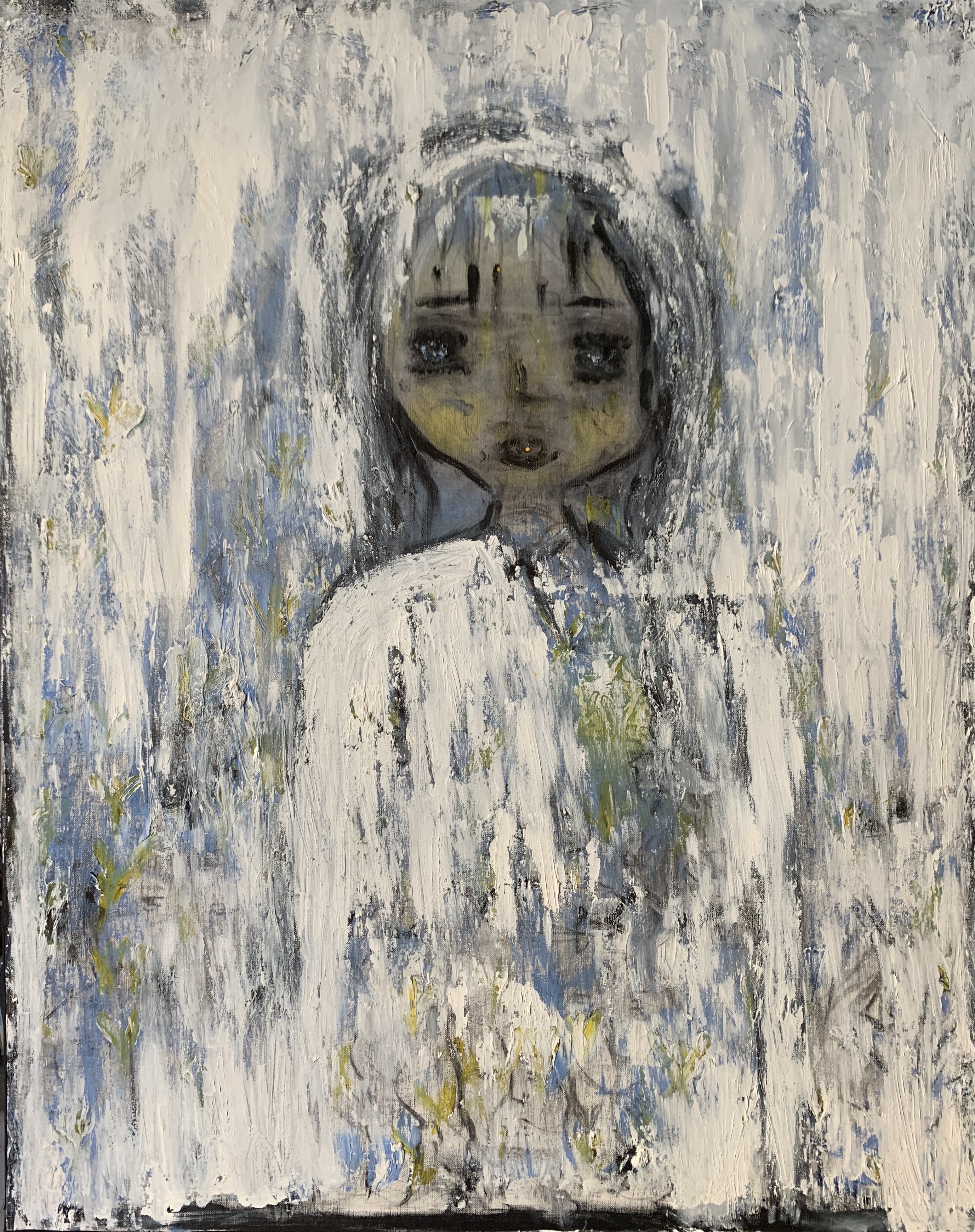 untitled 92x73,oil painting 2015