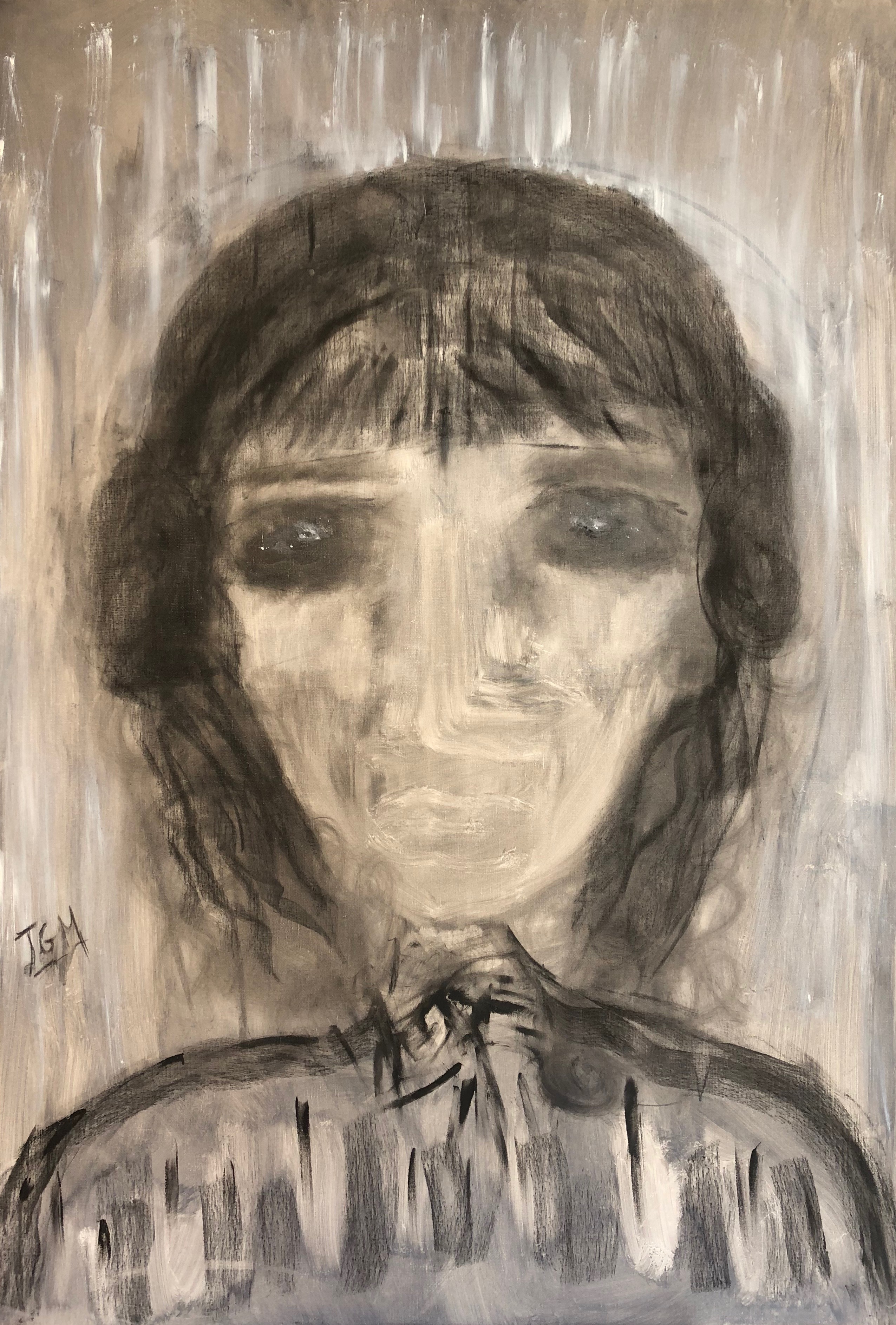 Sans titre, 2014, 146cm(H) x 114cm(L), h