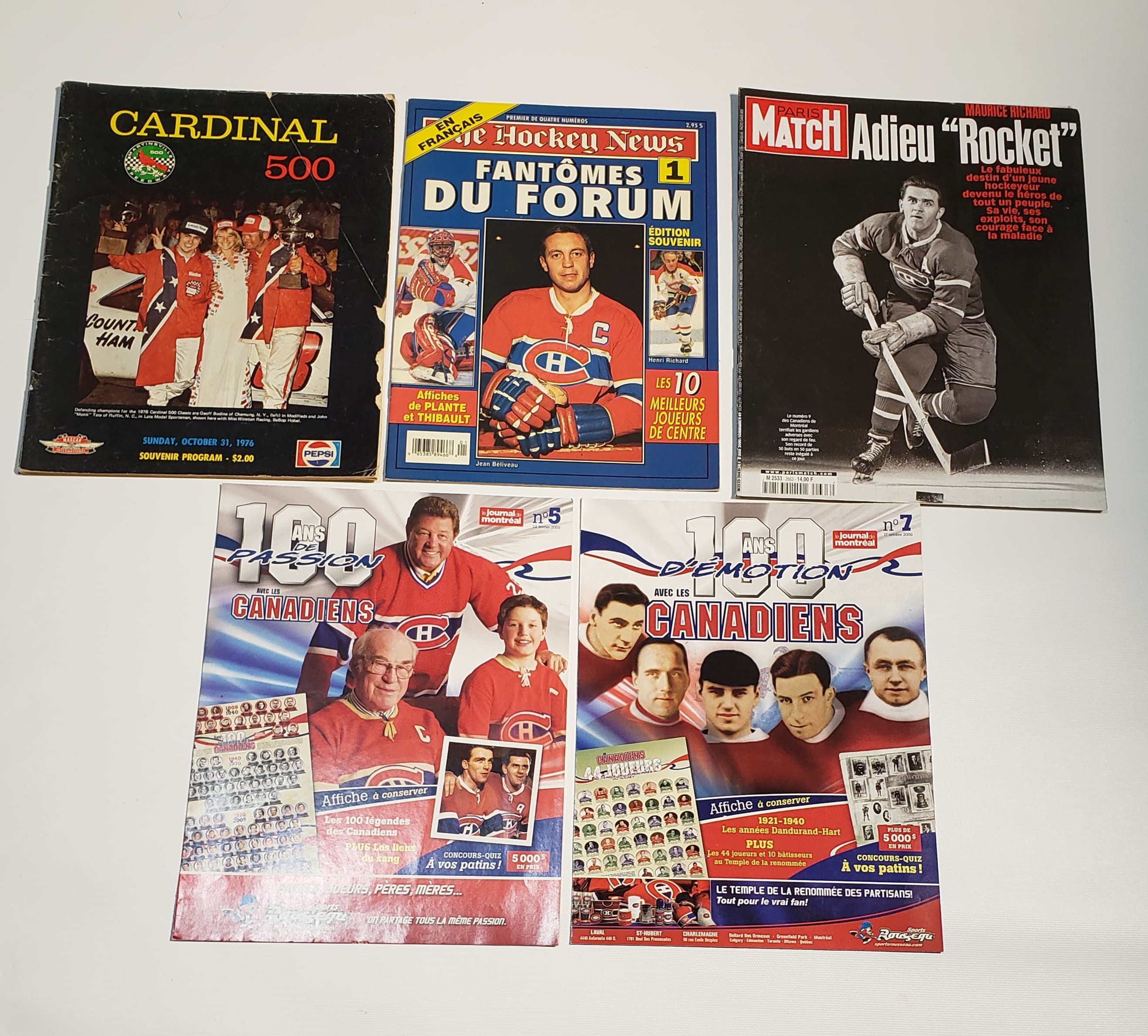 Lot 30 : Lot revues de sport