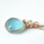 サムネイル： レムリアンマーメイドネックレス#5 Lemurian marmaid necklace-Blue Topaz 