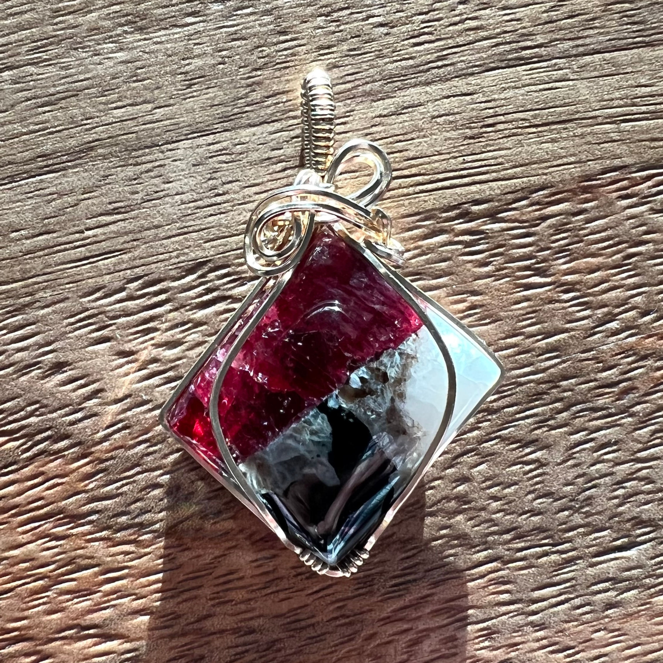 Eudialyte necklace ユーディアライトネックレス