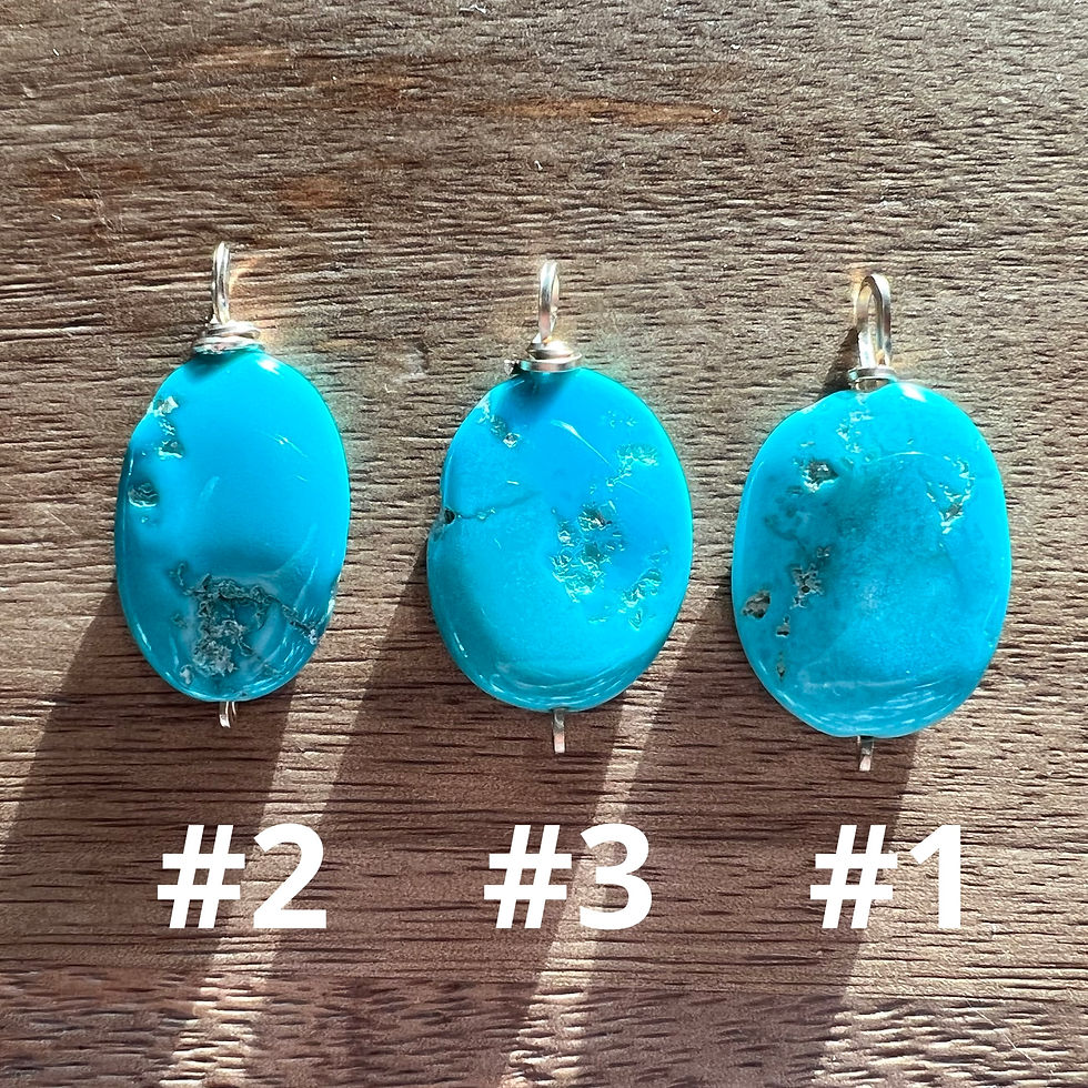 Thumbnail: Sleeping beauty Turquoise necklace スリーピングビューティーターコイズネックレス