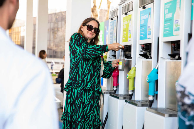 ECover visitors refuelled themselves with a little refreshment.