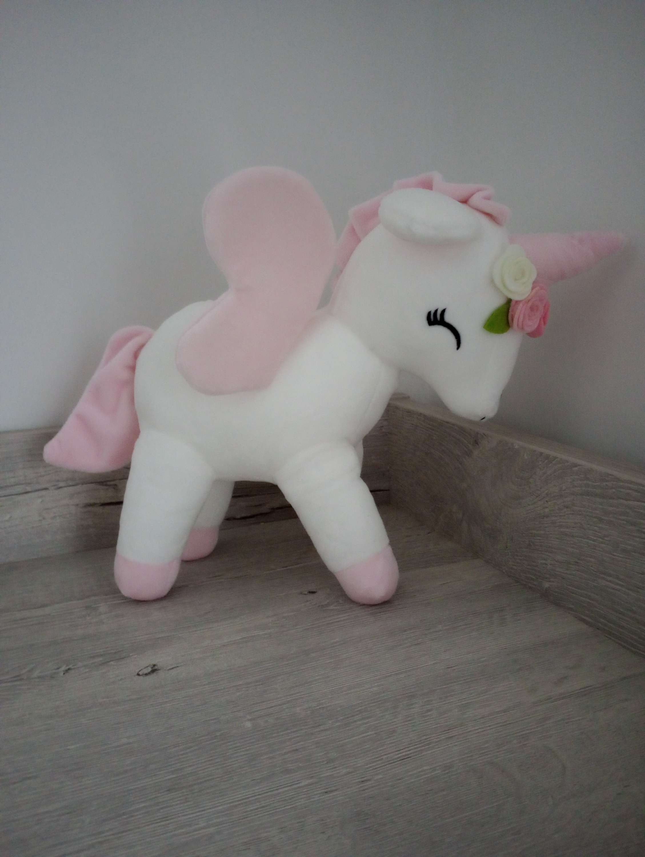 Gepersonaliseerde eenhoorn dekbed 