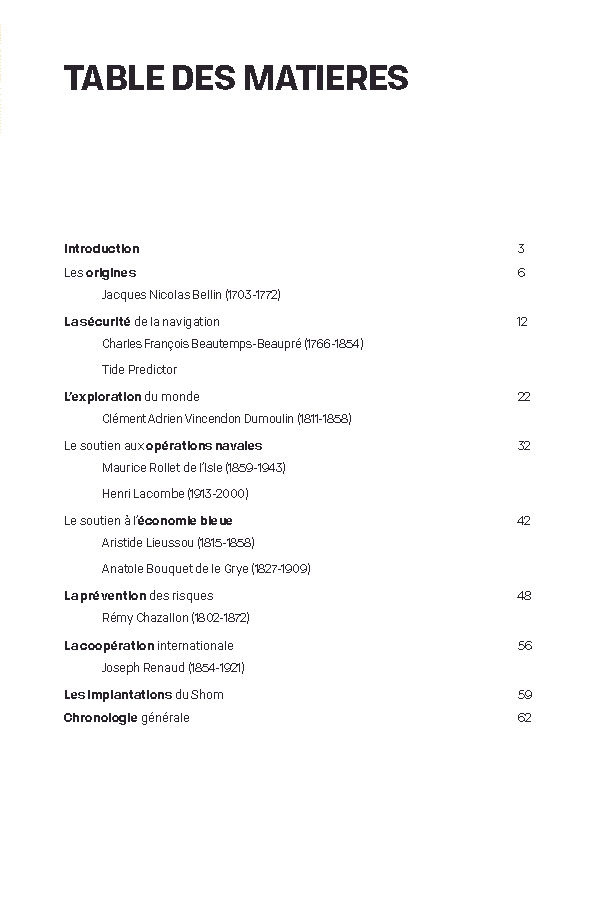 Miniature : 300 ans d’hydrographie française