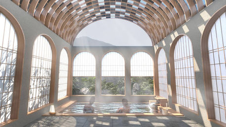 Japanese Onsen Hotel Project