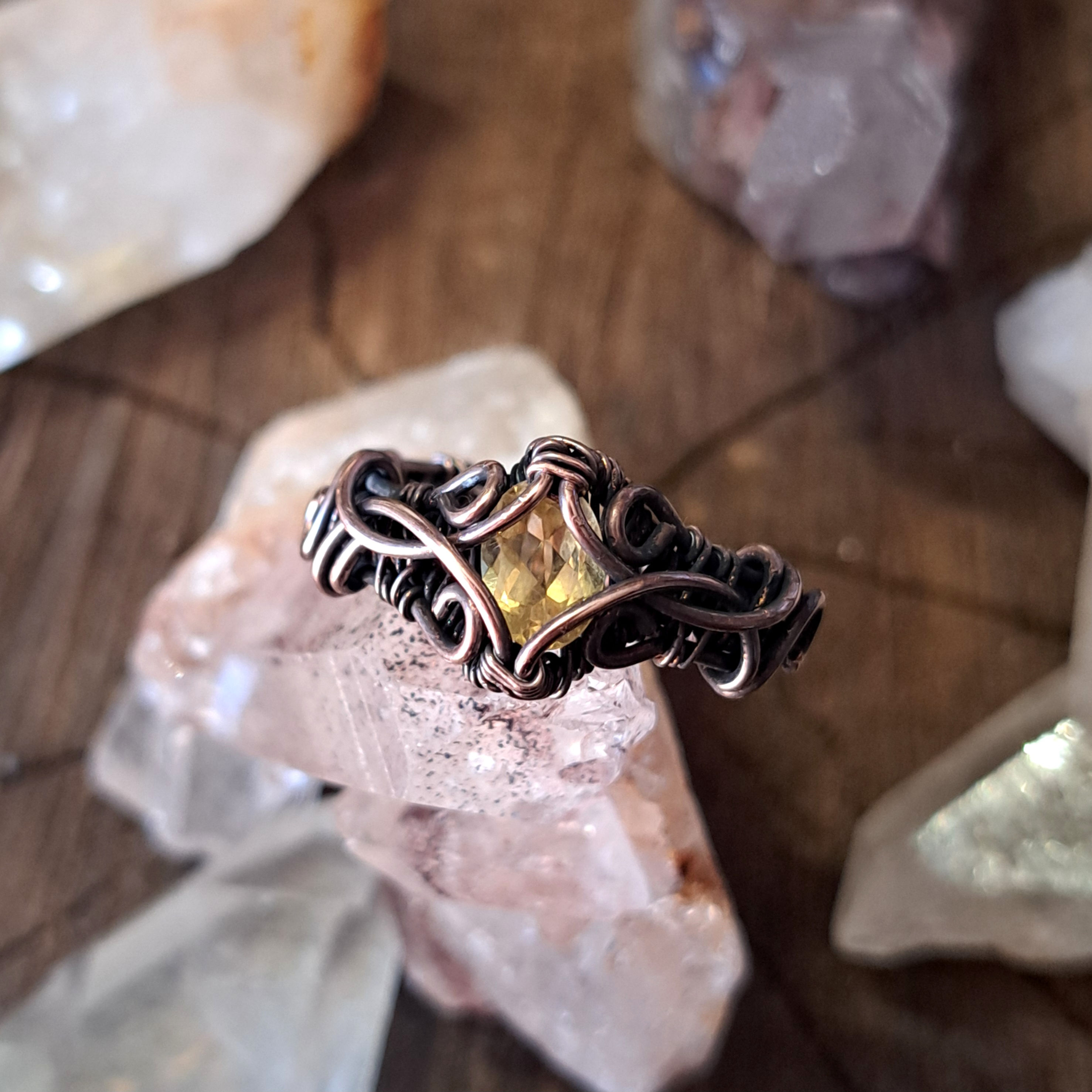 Citrine Ring