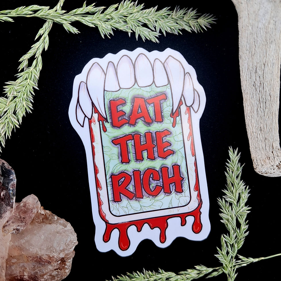 Thumbnail: Eat The Rich Sticker