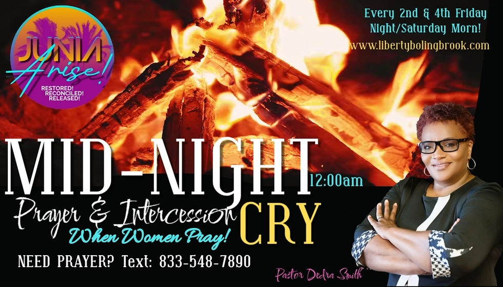 MIDNIGHT CRY PRAYER & INTERCESSION FOR WOMEN