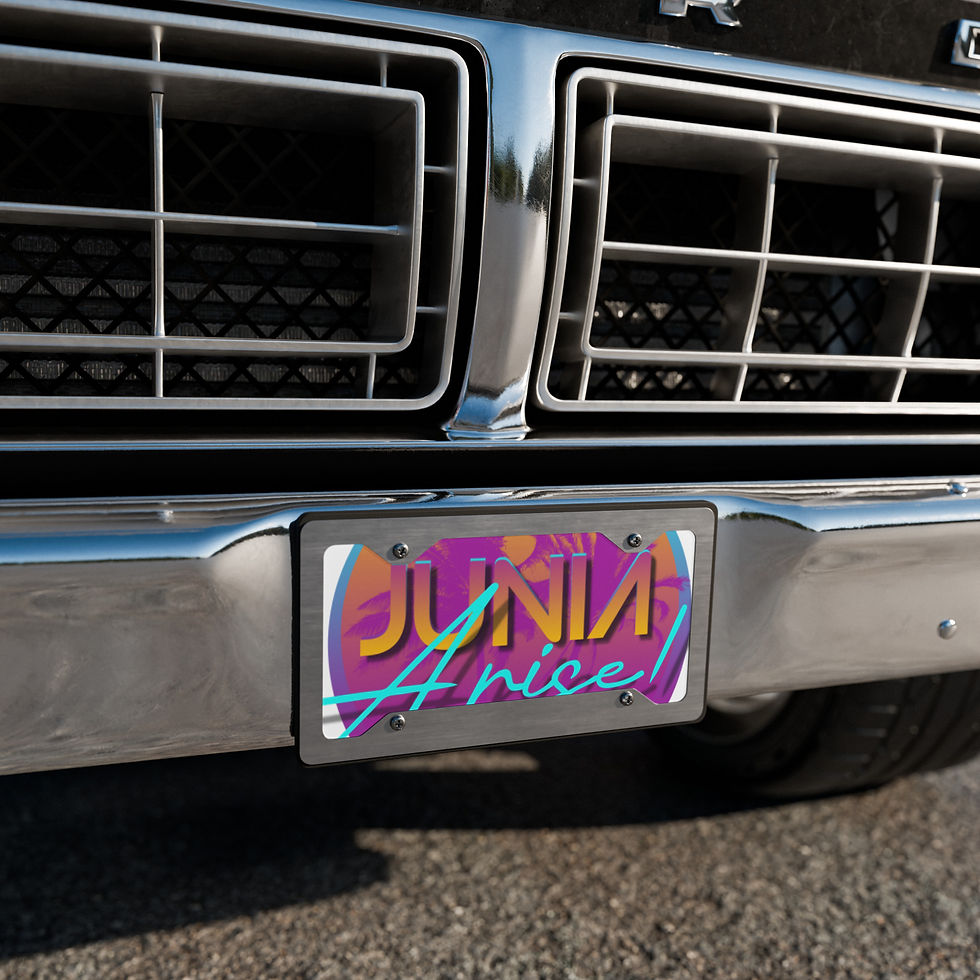 Thumbnail: Vanity license plate