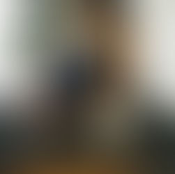 woman by christmas tree