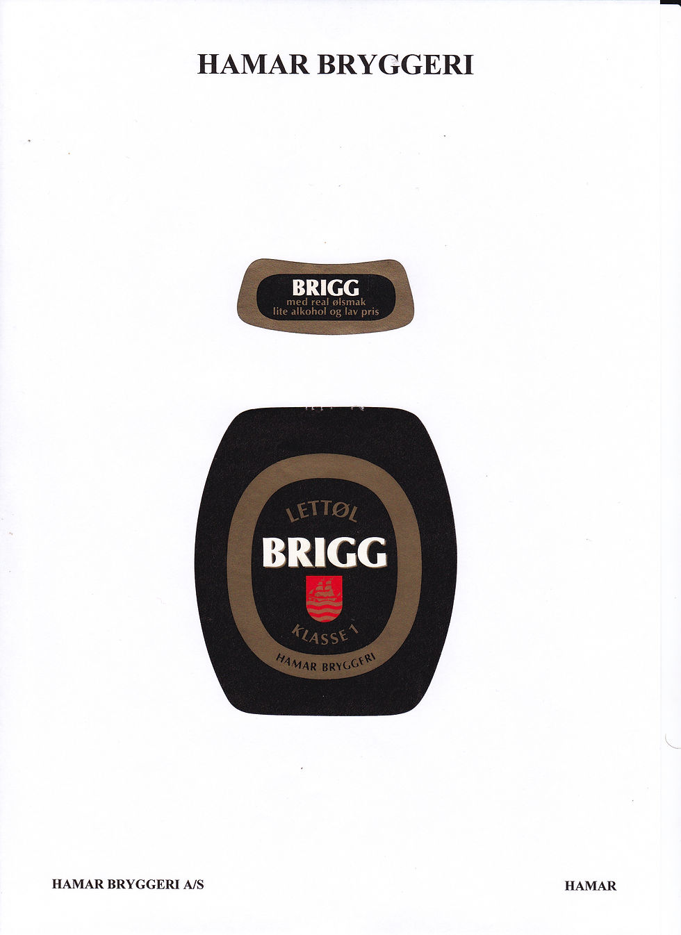 Etikett Brigg